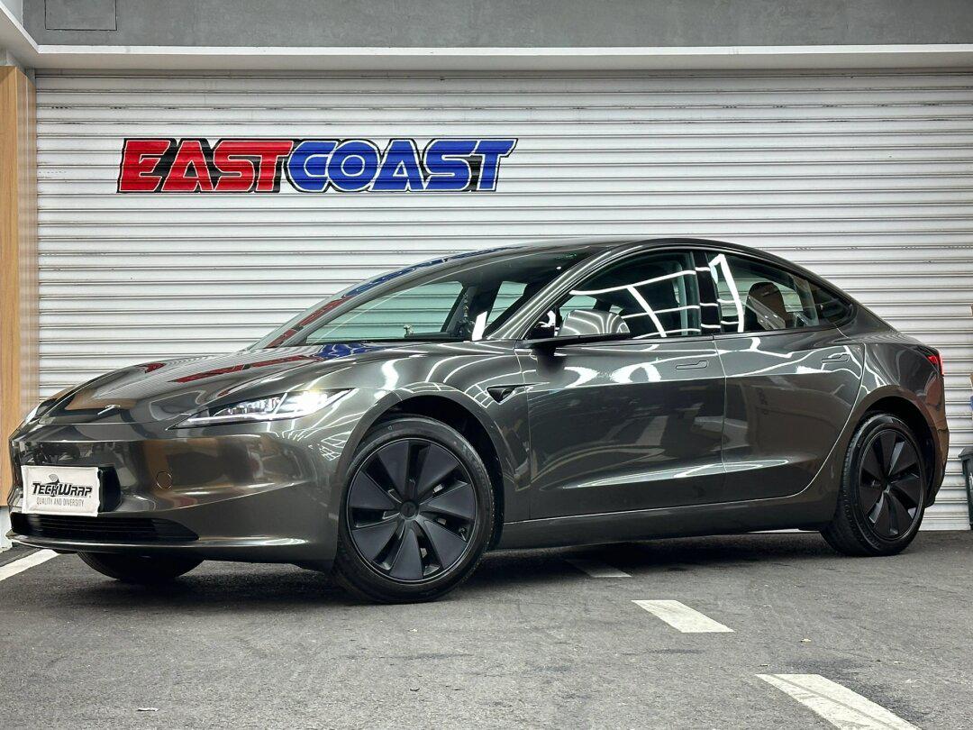 特斯拉新款model3改色