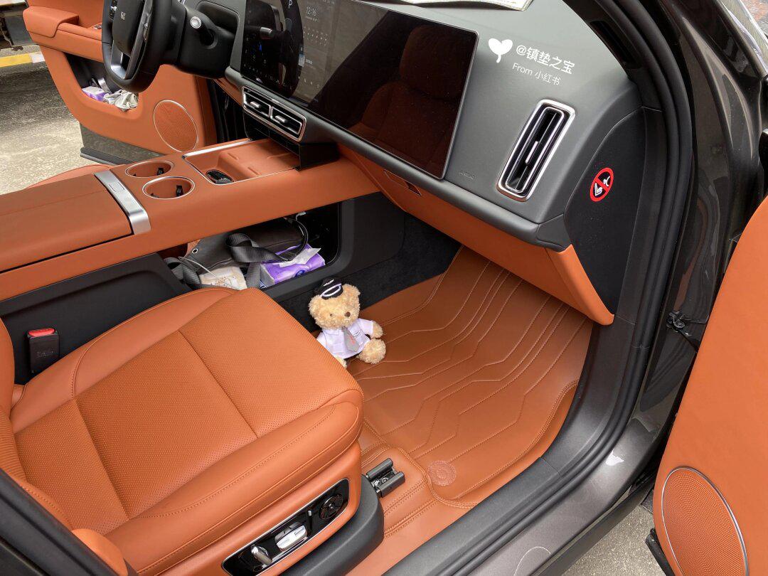 老妈喜提理想l9,橙色内饰太惊艳了吧!
