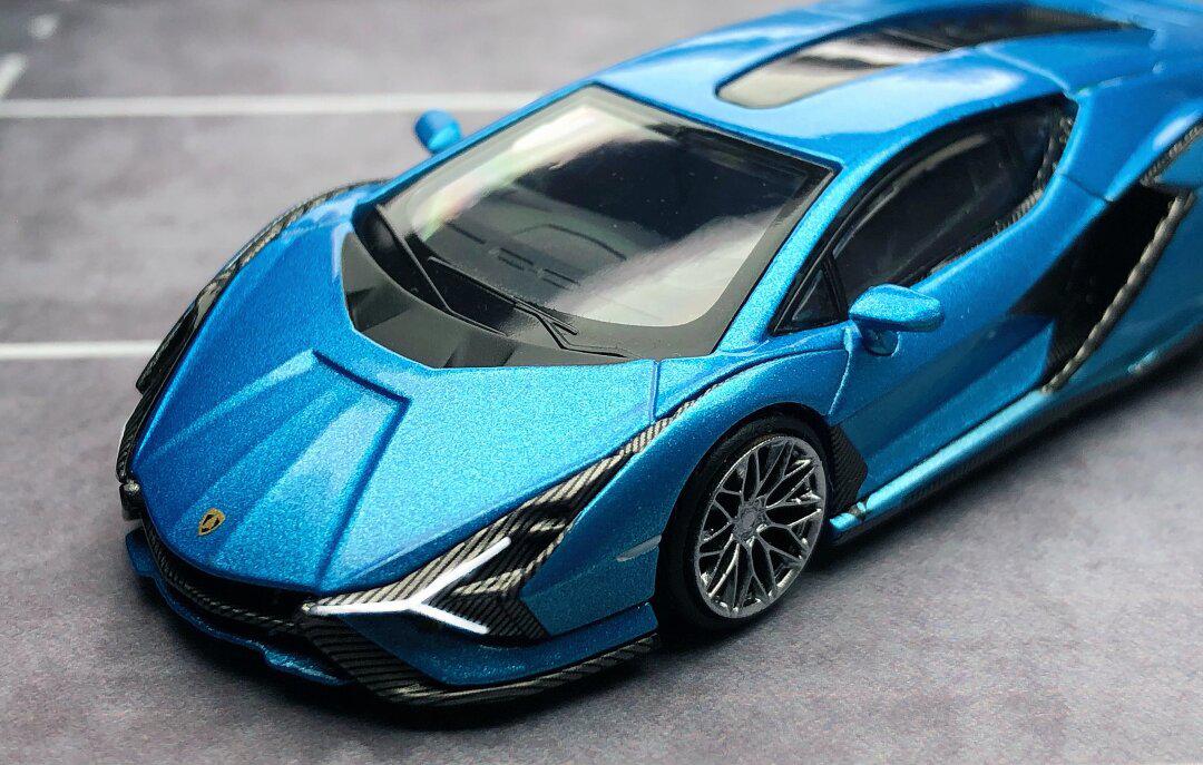 mini gt兰博基尼 闪电sián fkp 37 | 蓝色