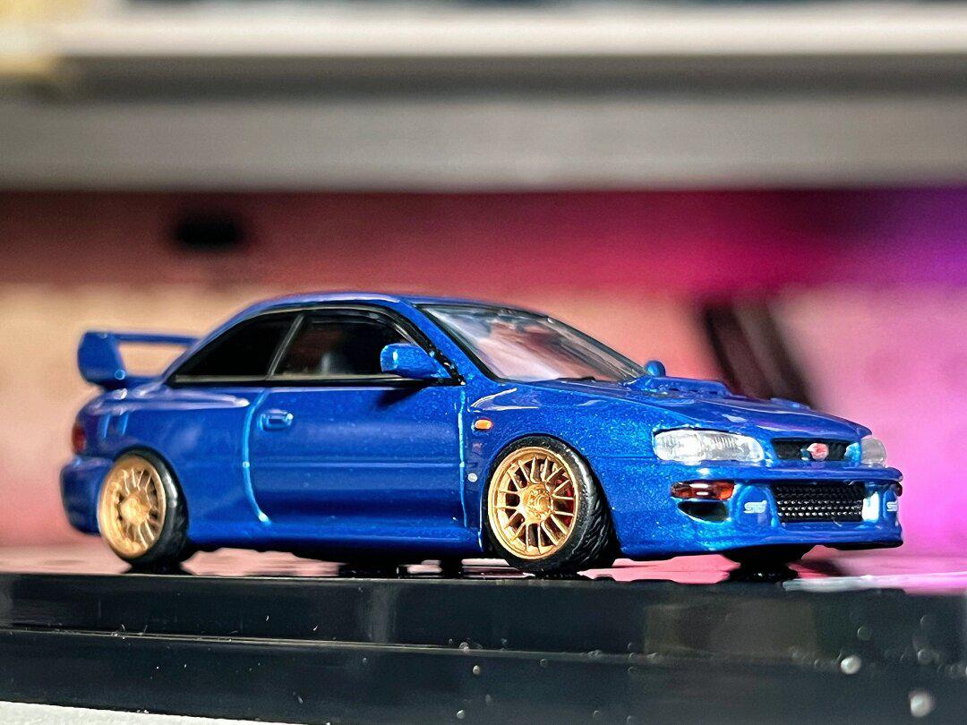 hj难得精品 斯巴鲁翼豹impreza 22b sti