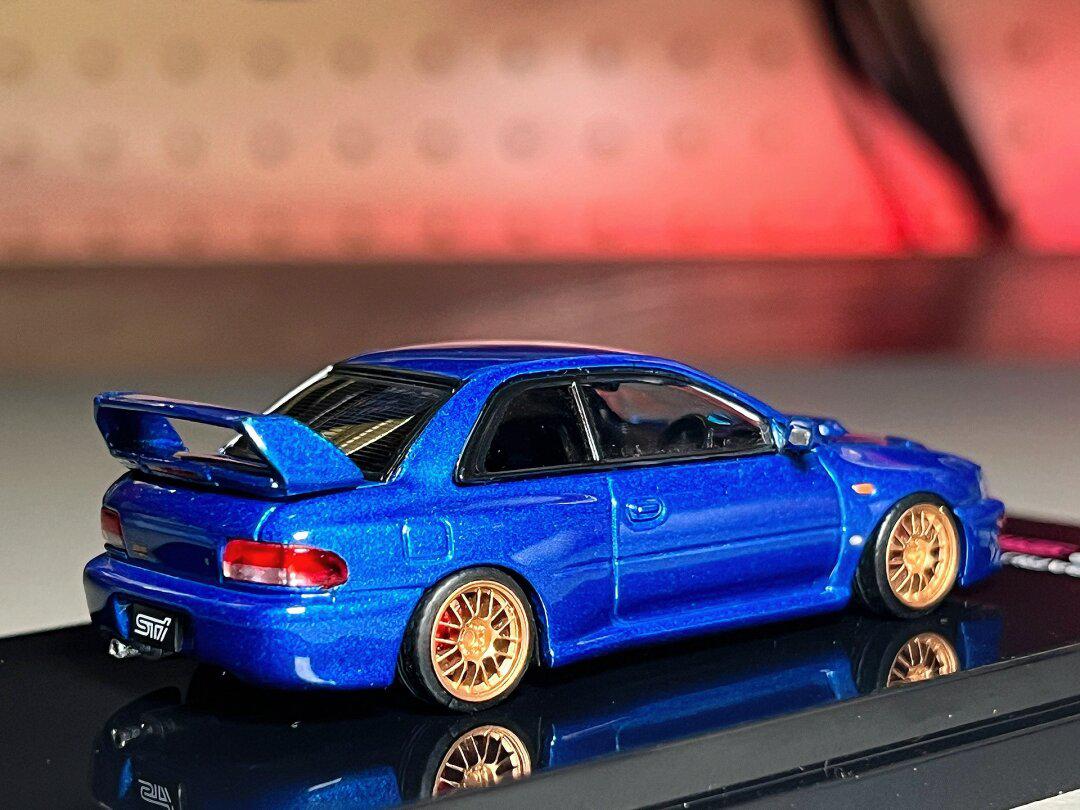 hj难得精品 斯巴鲁翼豹impreza 22b sti