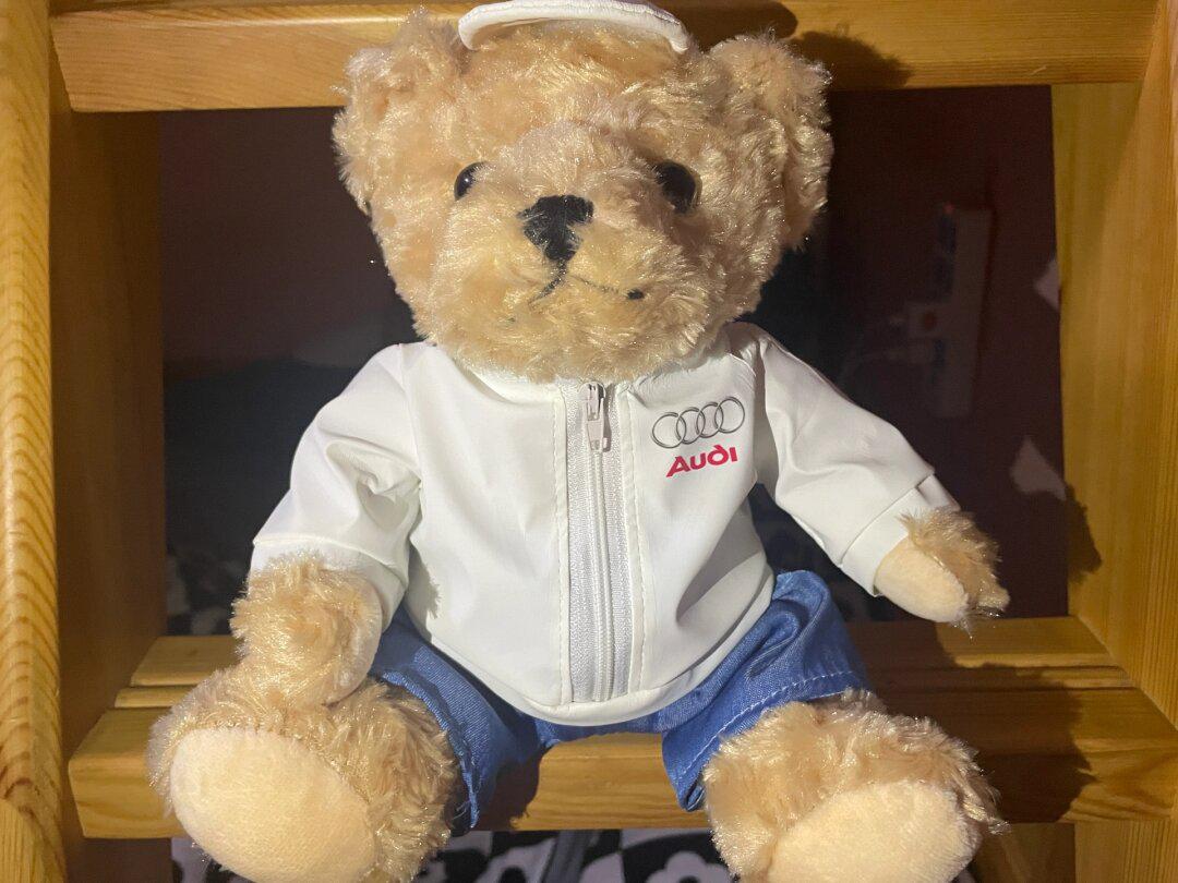 奥迪小熊来咯,这个冬天你不来一对小熊吗?