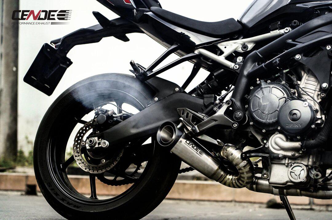 这个冬天,凯越450rr升级cende高性能摩托车排气案例震撼登场!