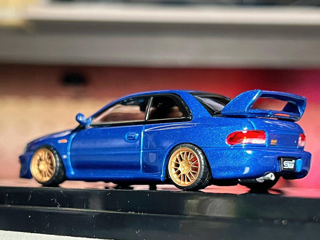 hj难得精品 斯巴鲁翼豹impreza 22b sti