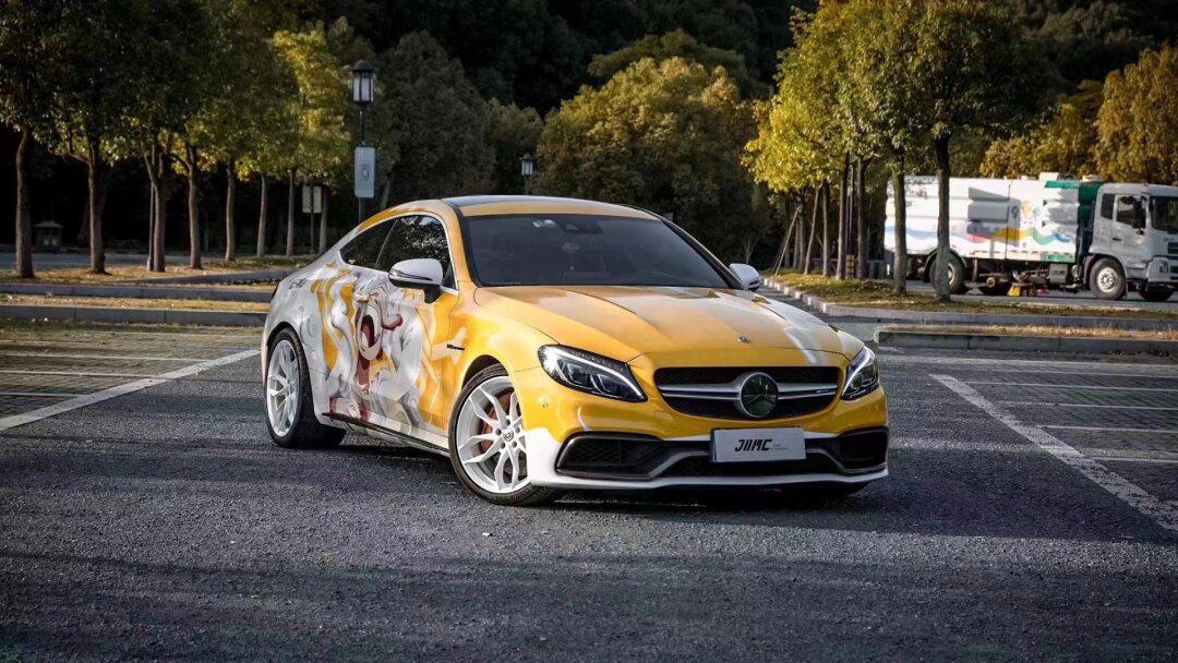 19年奔驰amg c63 4.0t 双门版9990