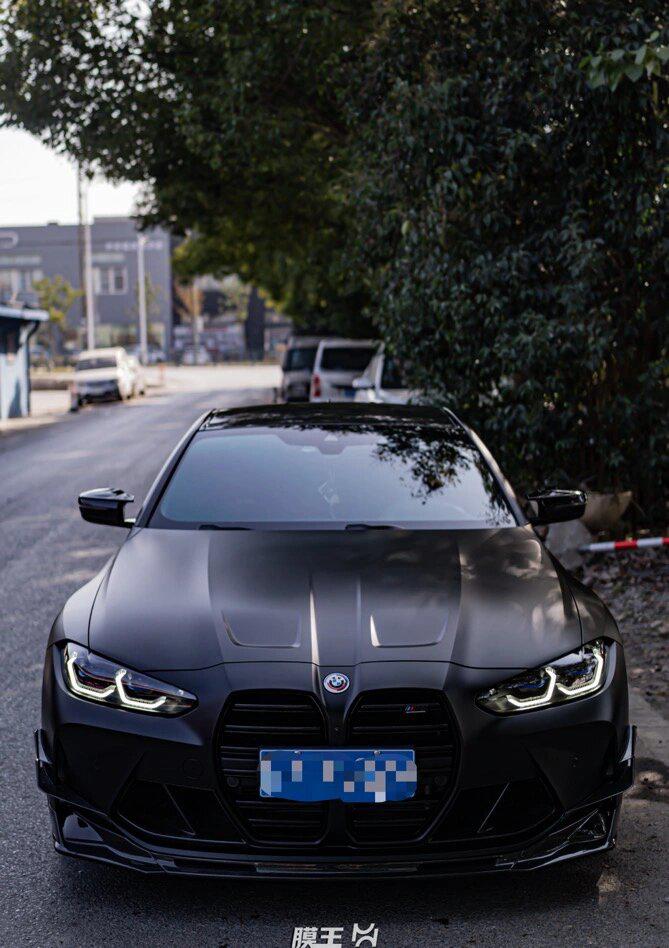 太酷辣!宝马m4改色完毕!