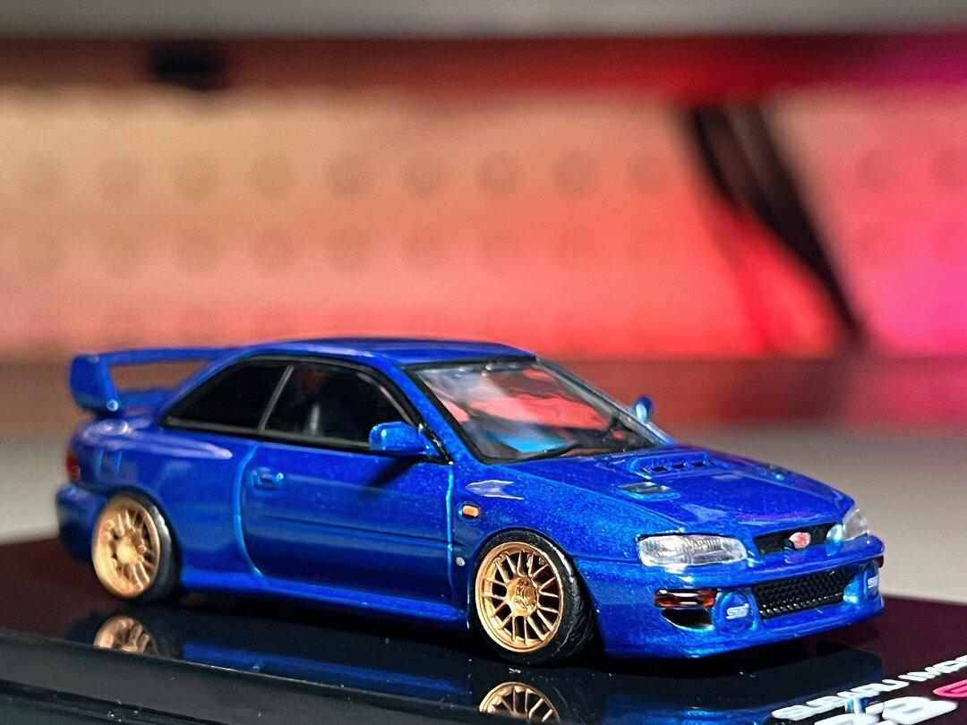 hj难得精品 斯巴鲁翼豹impreza 22b sti