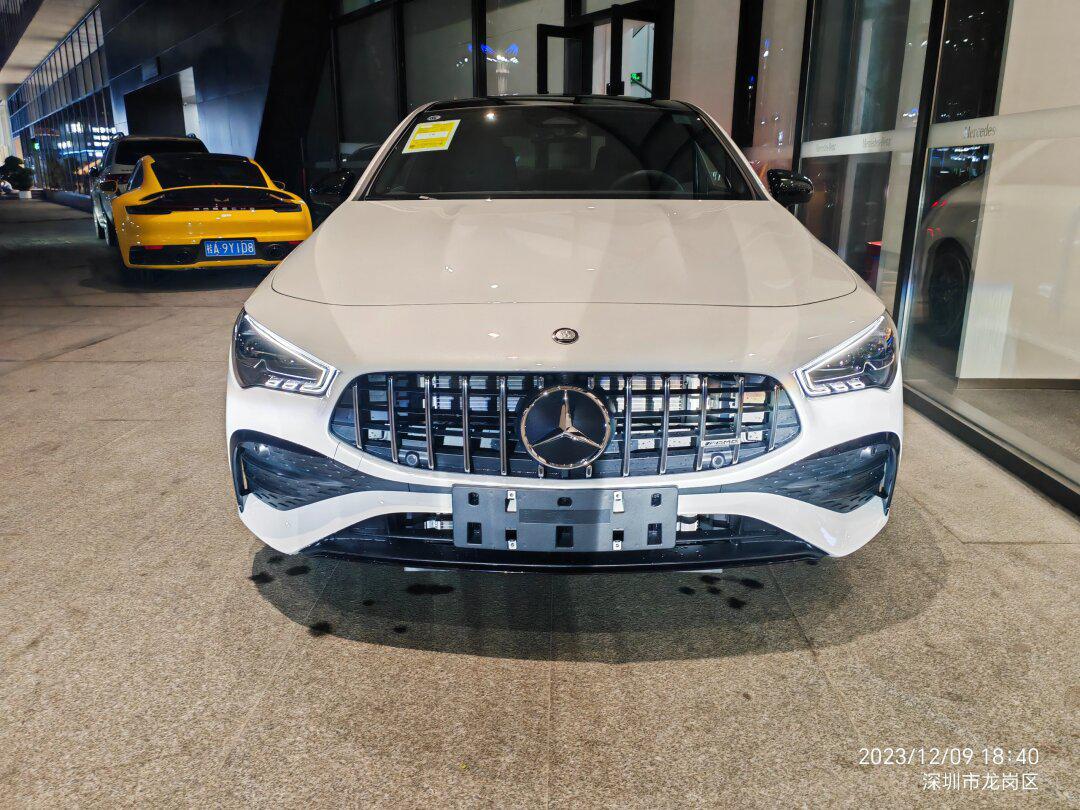 新到一台cla35 次元白_奔驰cla级 amg社区_易车社区