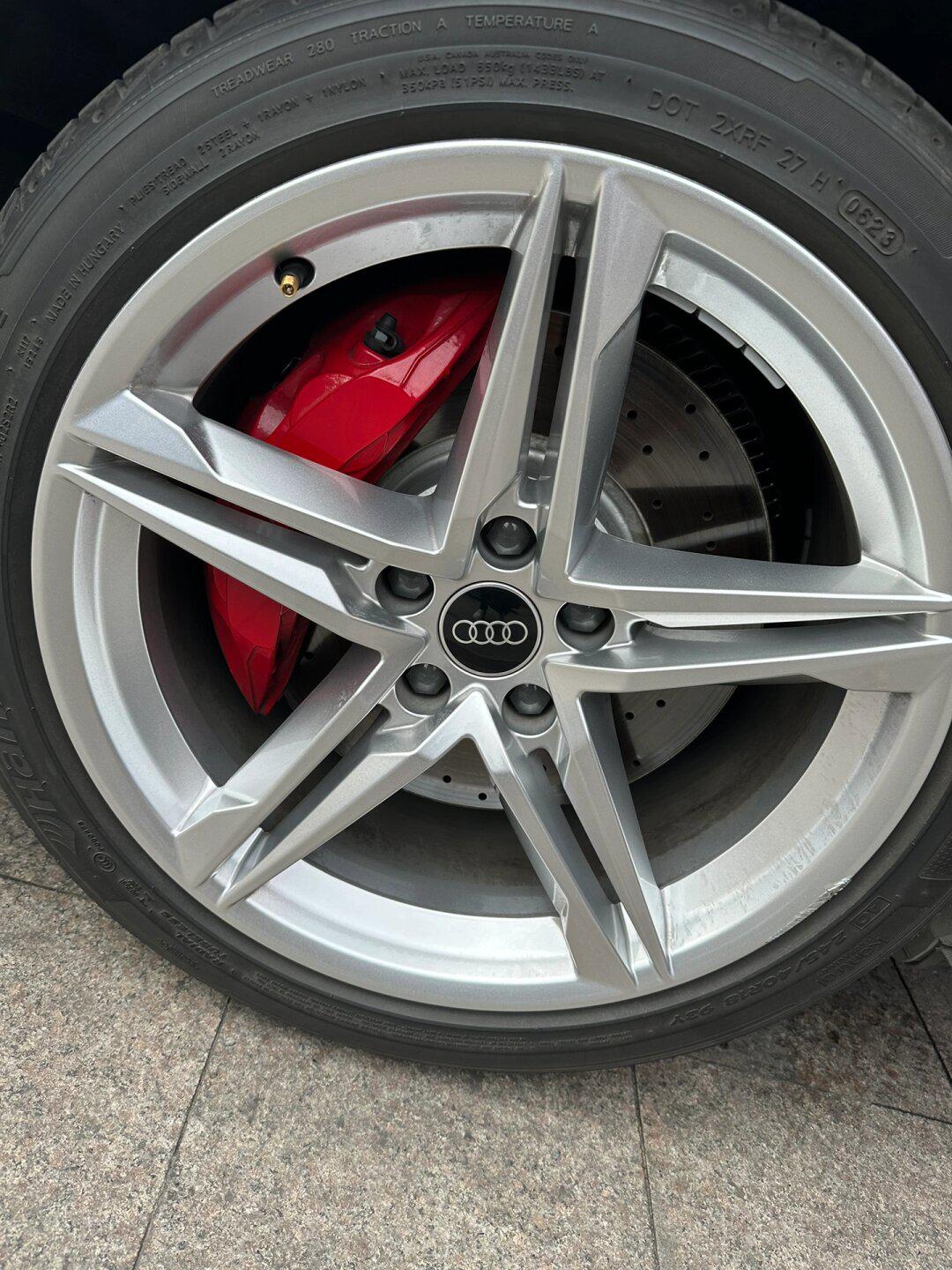 奥迪a5进口拆车轮毂闲置