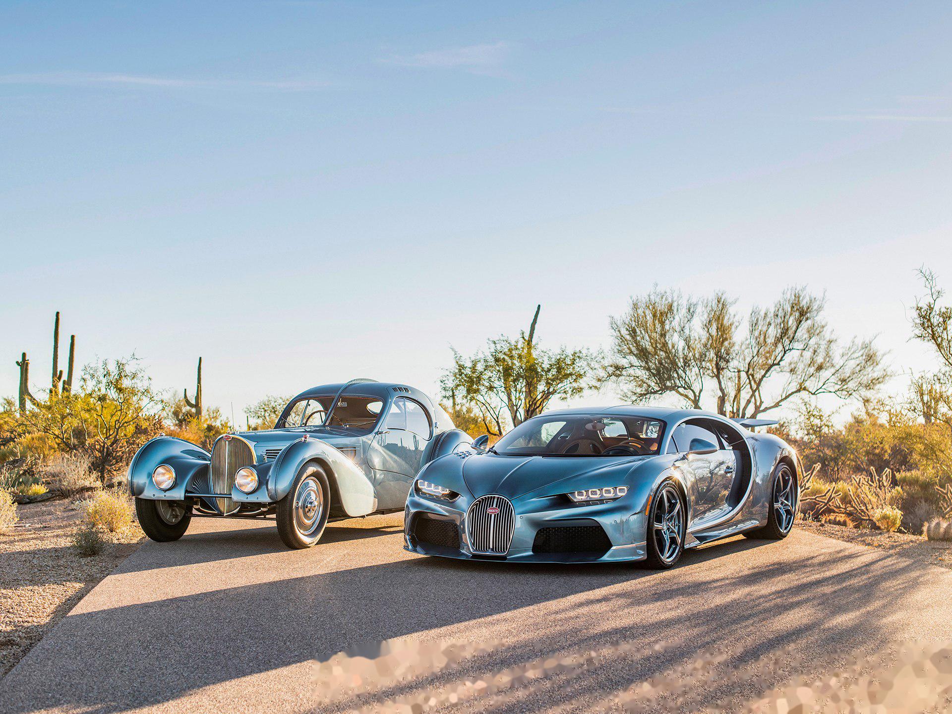 布加迪chiron super sport 57 one of one特别版