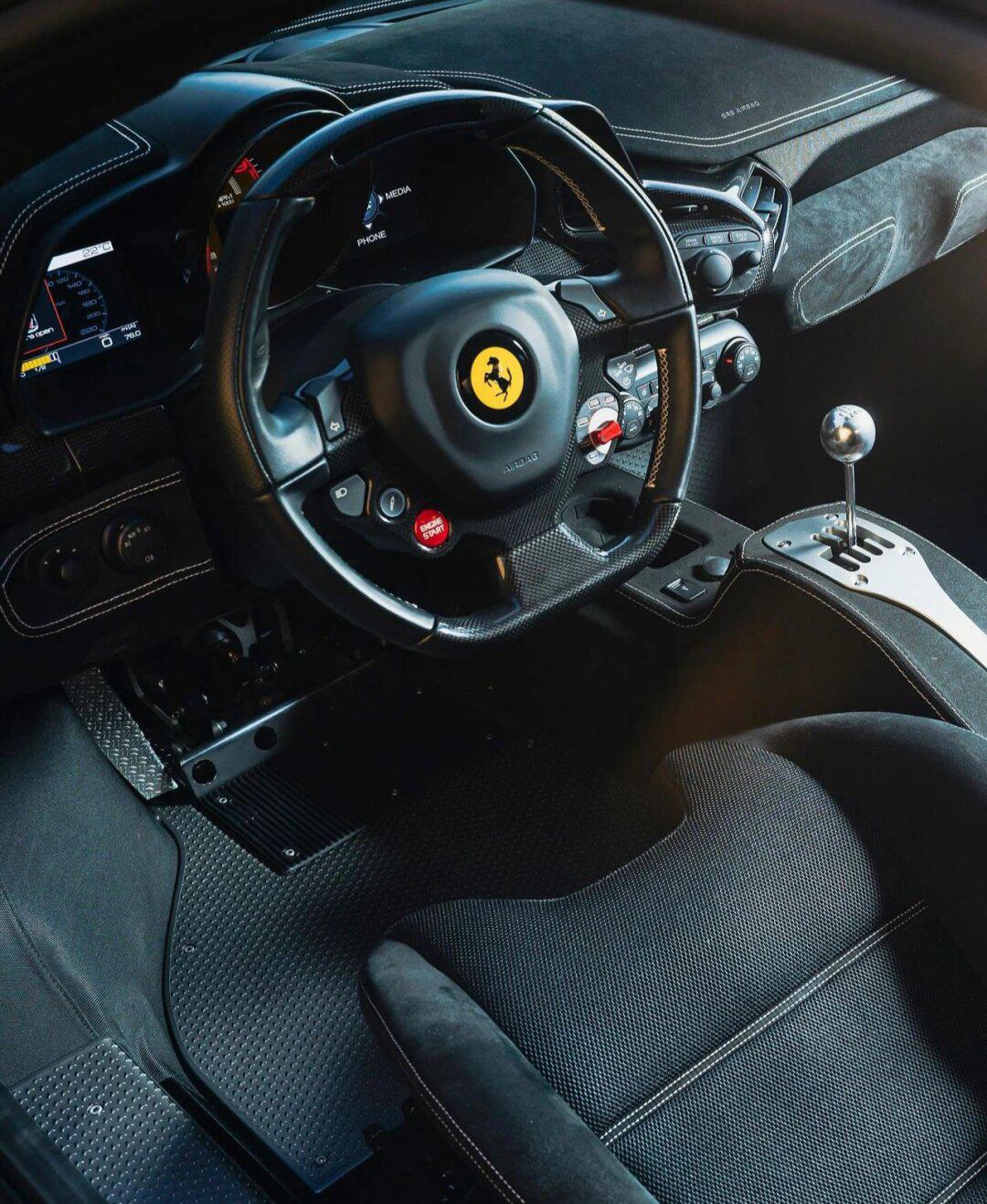 97独一无二!手动挡法拉利458 speciale!9415