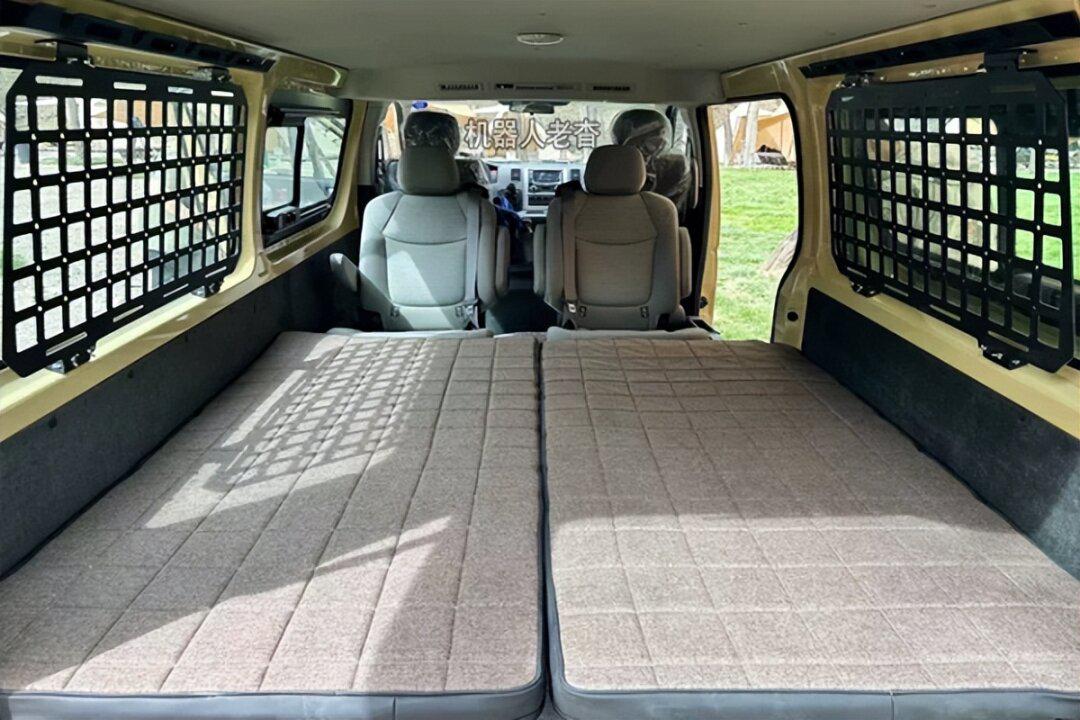 福田风景g7改装露营车旅行,设计床车自驾游