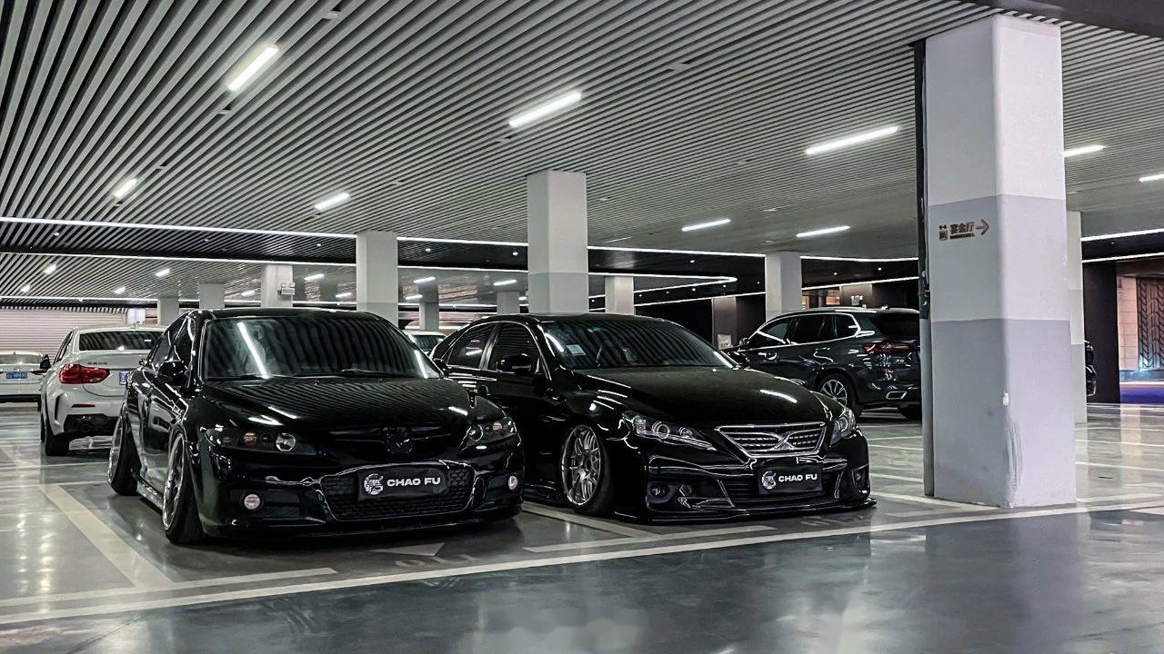 当年的改装界网红马自达6如今玩起姿态风来还一样很有感觉by好饿