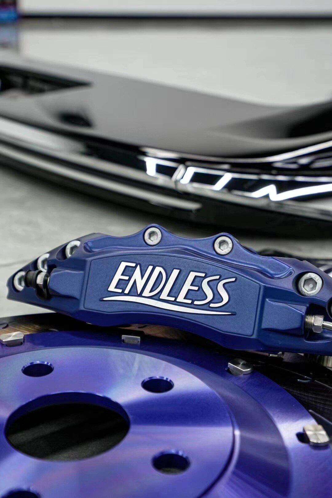 40系埃尔法 升级endless前置六活塞刹车卡钳