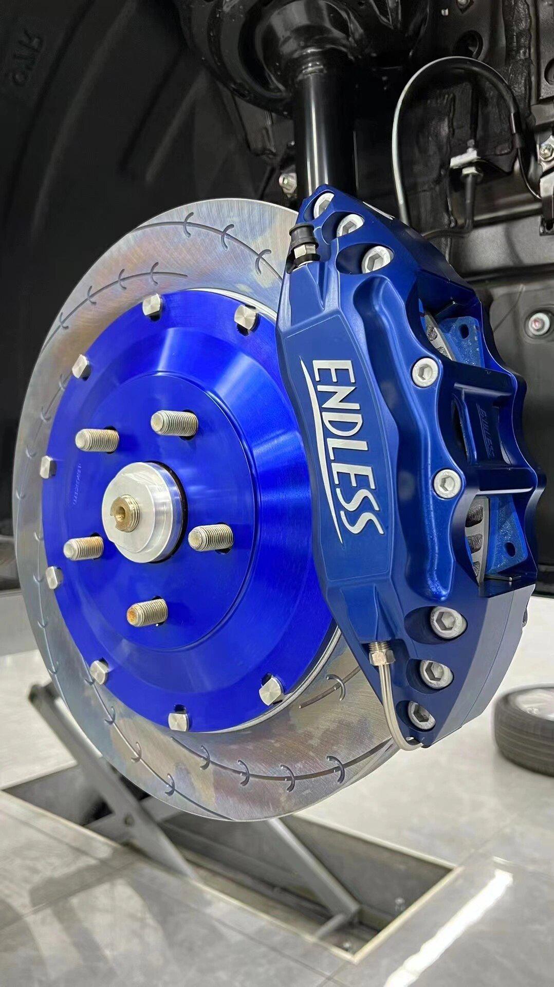 40系埃尔法 升级endless前置六活塞刹车卡钳