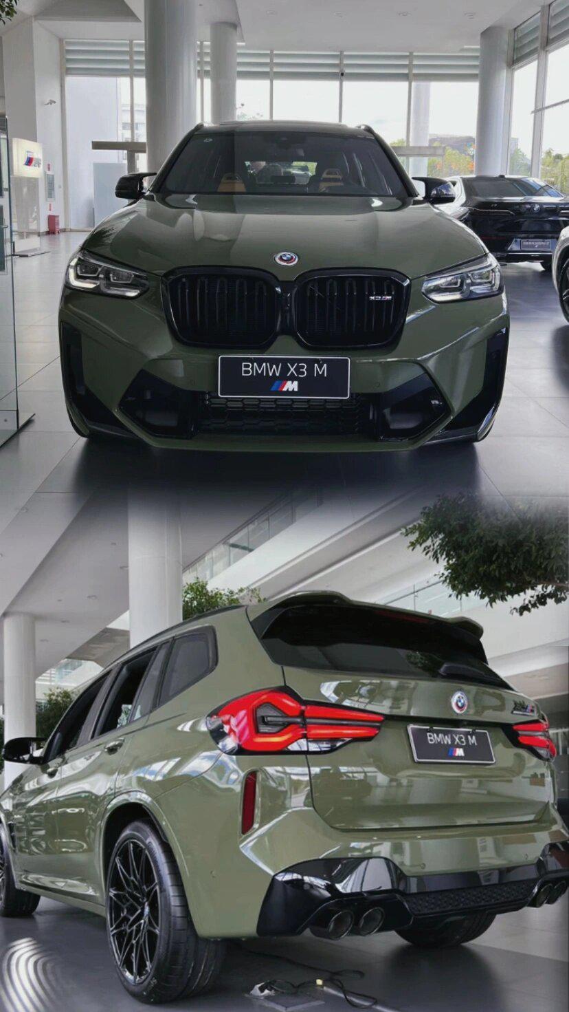 稀缺车型颜色 x3m都市绿 现车!_宝马x3/宝马x3进口社区_易车社区