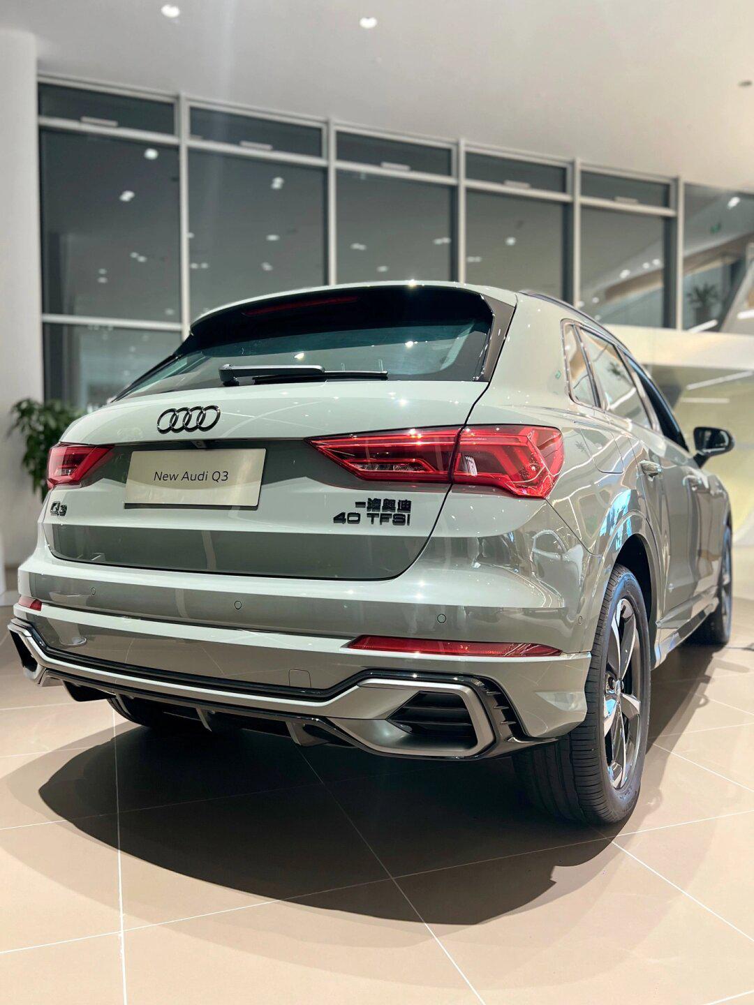 一款让人眼前一亮的车型——奥迪q3!