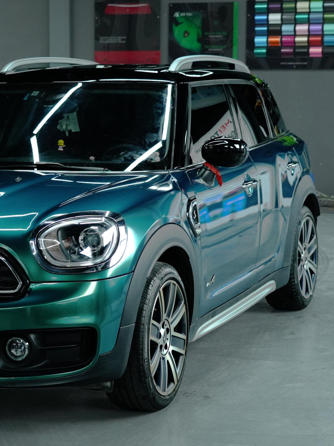 贵气十足的绿98 |高贵复古感有它就够了_mini社区_易车社区