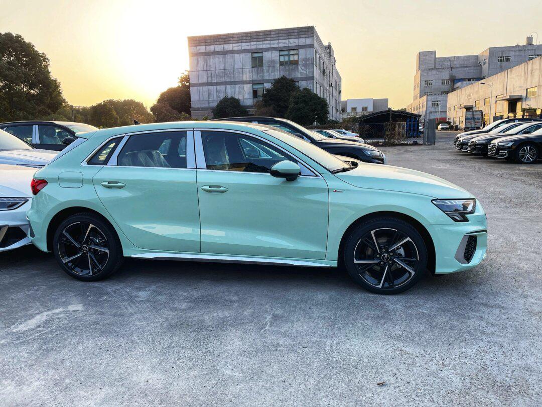 给这个冬天加点绿!奥迪a3 时尚运动版