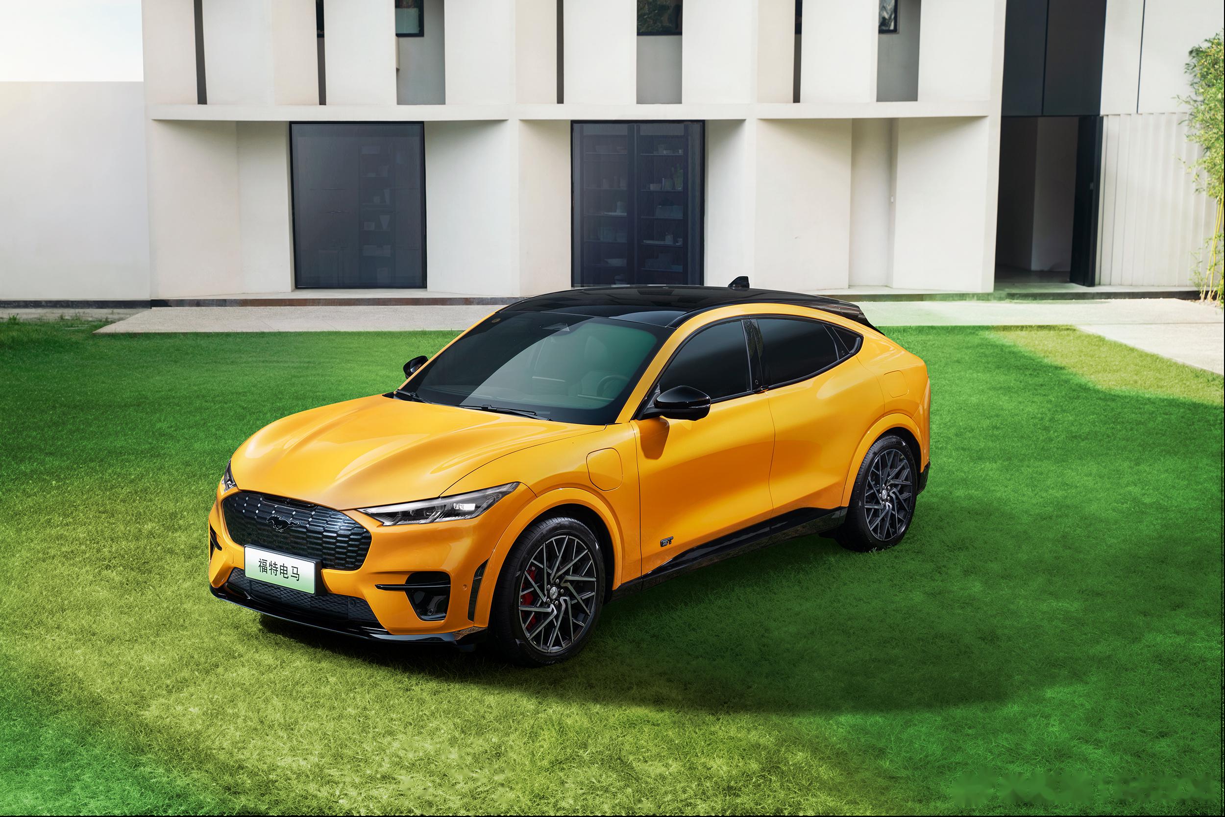 福特野马纯电suv——mustang mach—e,俗称电马.电马的外观继续沿用