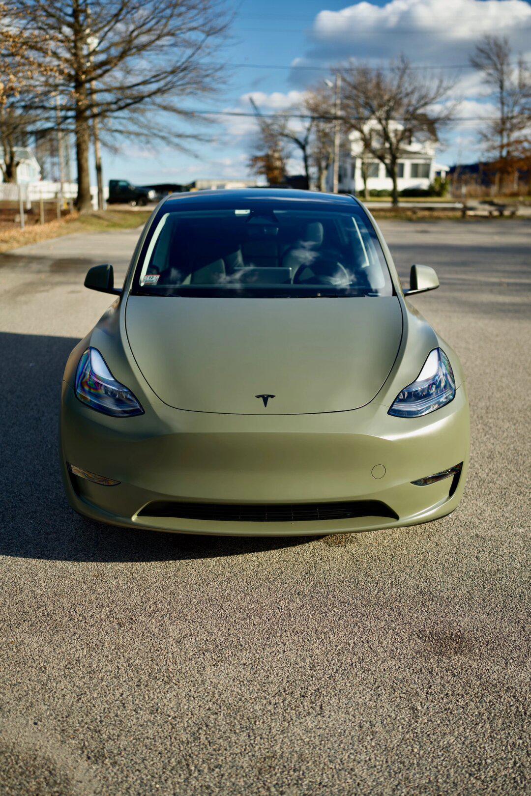 特斯拉 model y 汽车改色膜