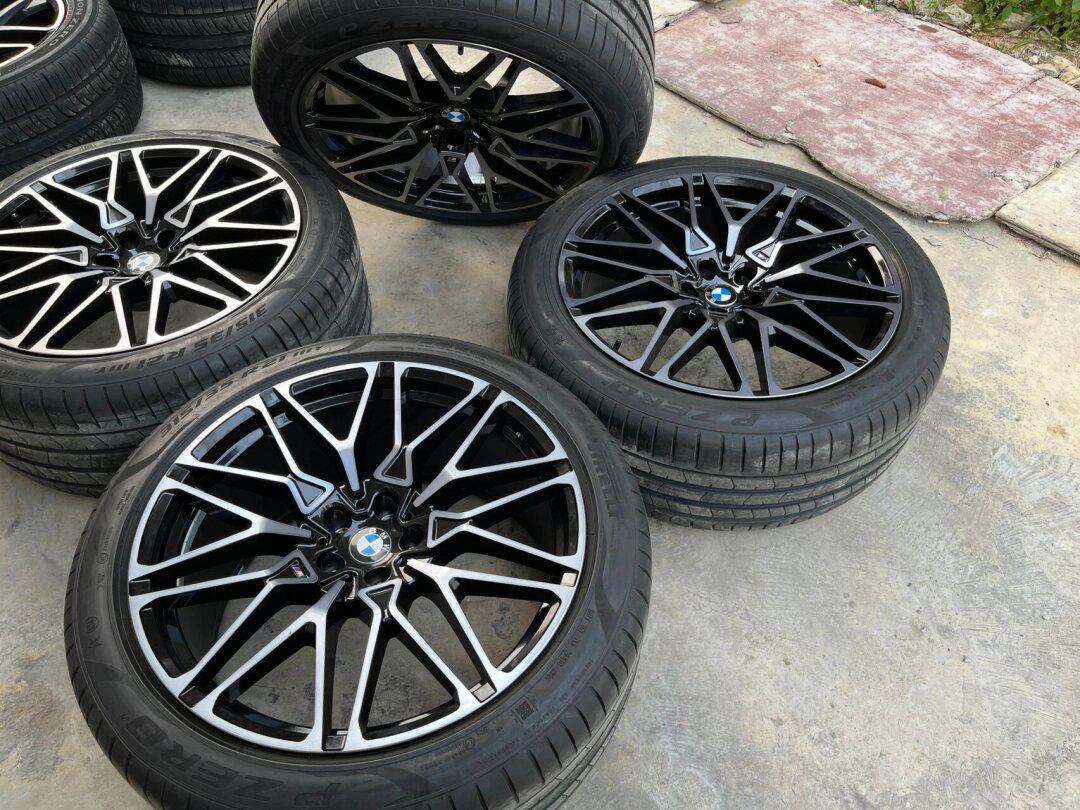 宝马x6m原车21寸轮毂 13000/一套