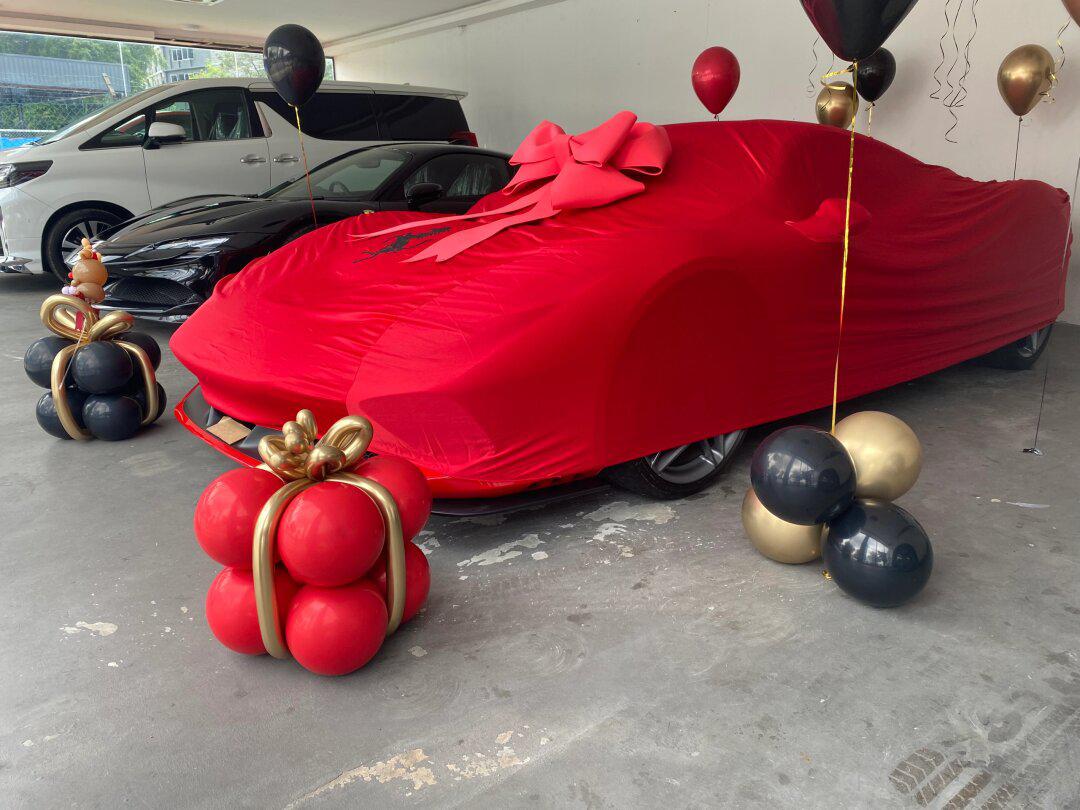 05谢谢老板的信任,恭喜喜提法拉利95