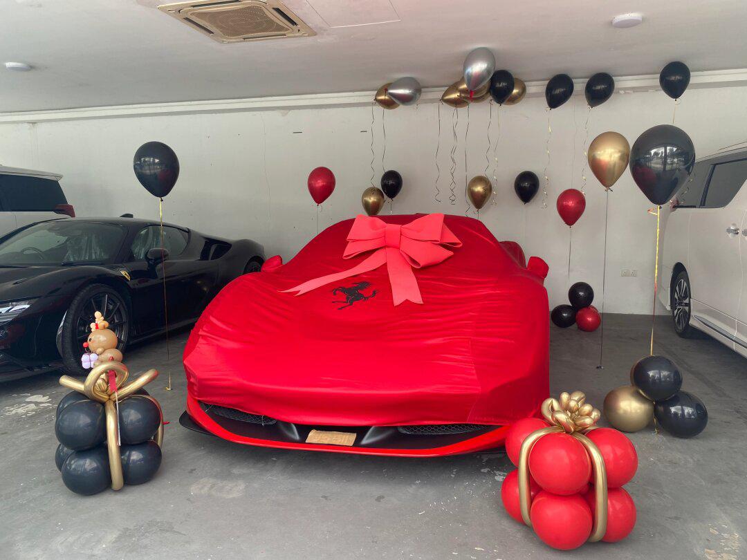 05谢谢老板的信任,恭喜喜提法拉利95