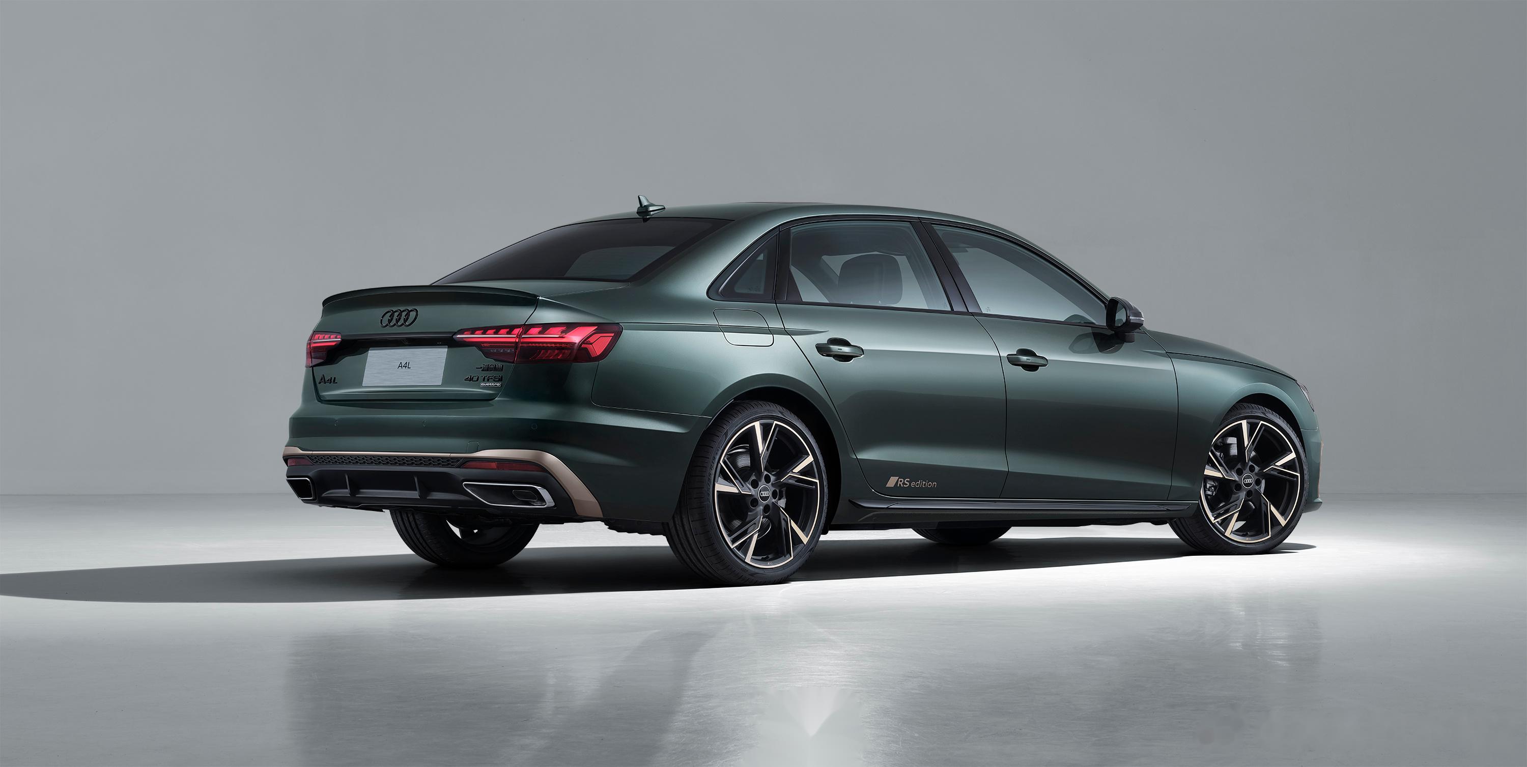 a4l这台车注入了全新的灵魂,中网的quattro标识,与s4上的标识_奥迪a4l