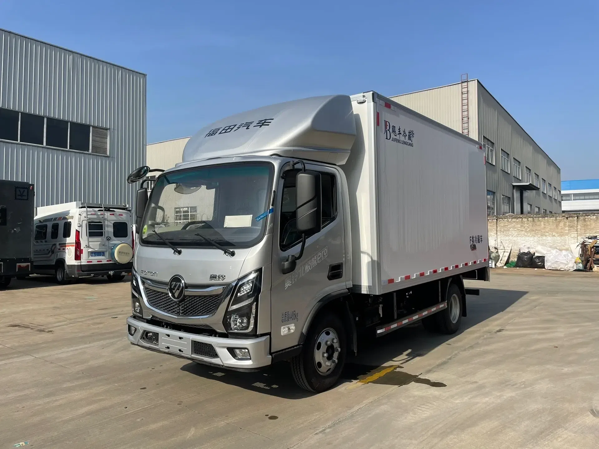蓝牌4米2冷藏车新款福田奥铃速运pro.