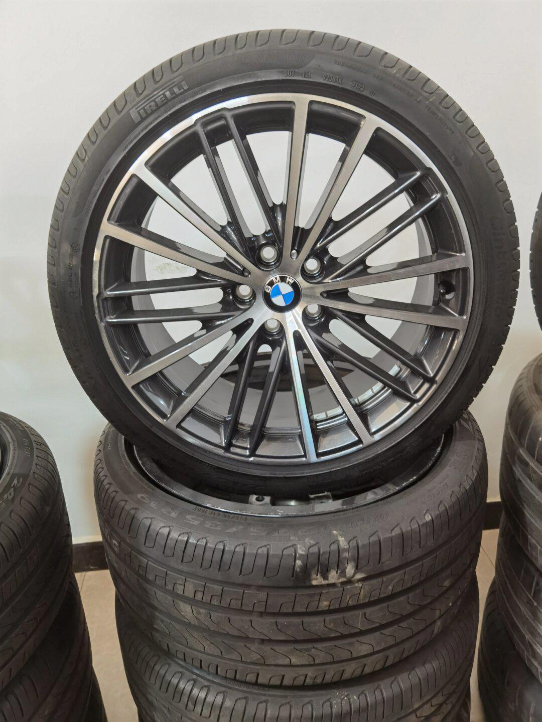 97 bmw 530li领先原装拆车19寸轮毂轮胎_宝马5系社区_易车社区