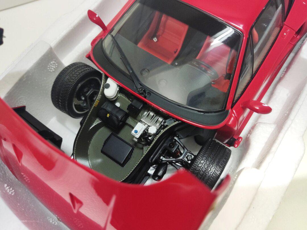 kyosho京商 法拉利f40标红色 1/18合金车模