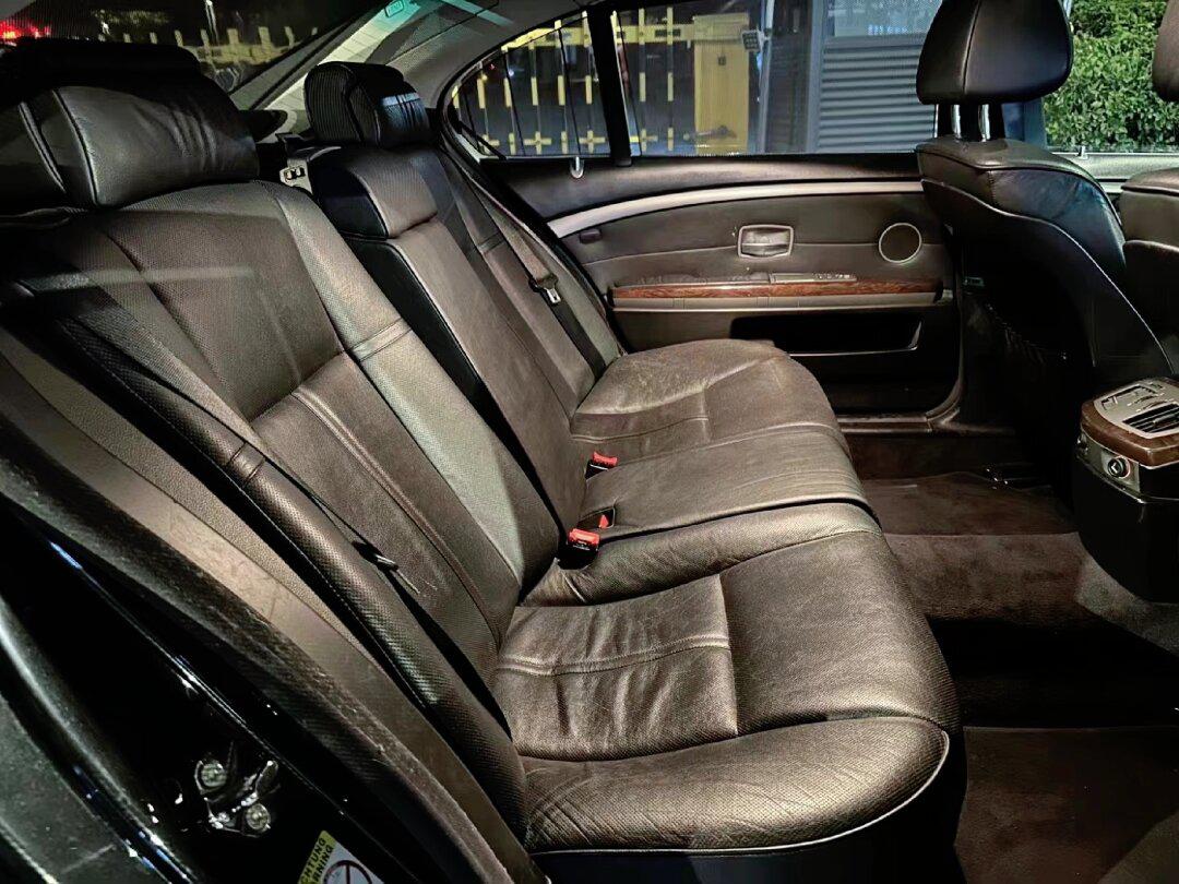 黑内浙牌一手宝马745li e66前期版本94