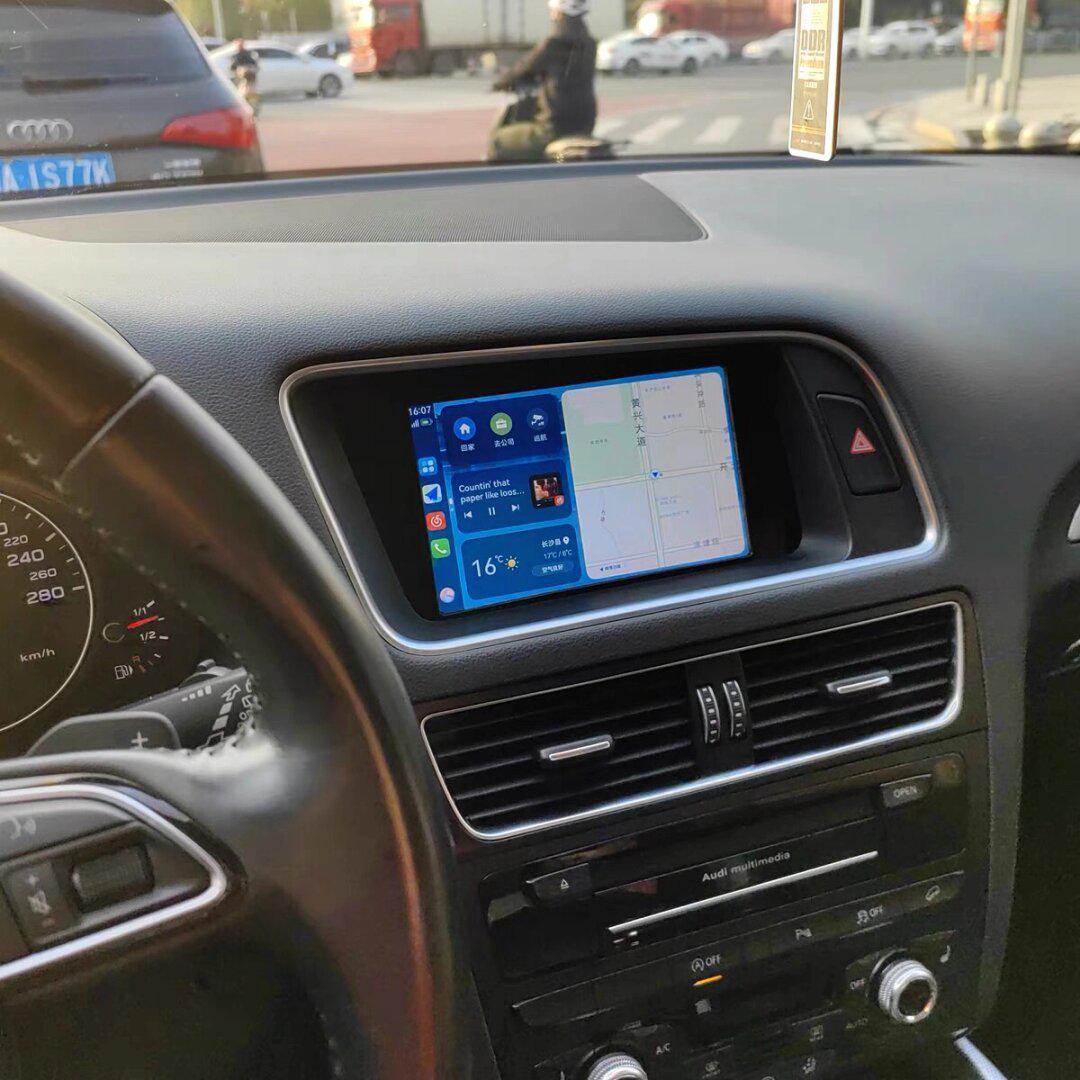 12款奥迪q5升级苹果无线carplay