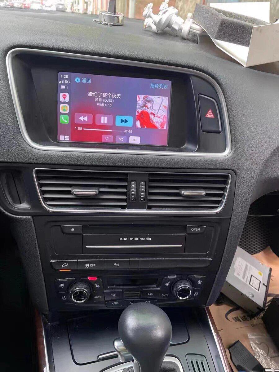 12款奥迪q5升级苹果无线carplay