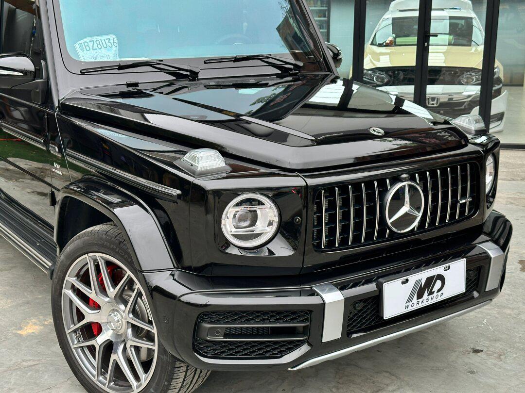 北京汽车amg·g63来贴车衣了