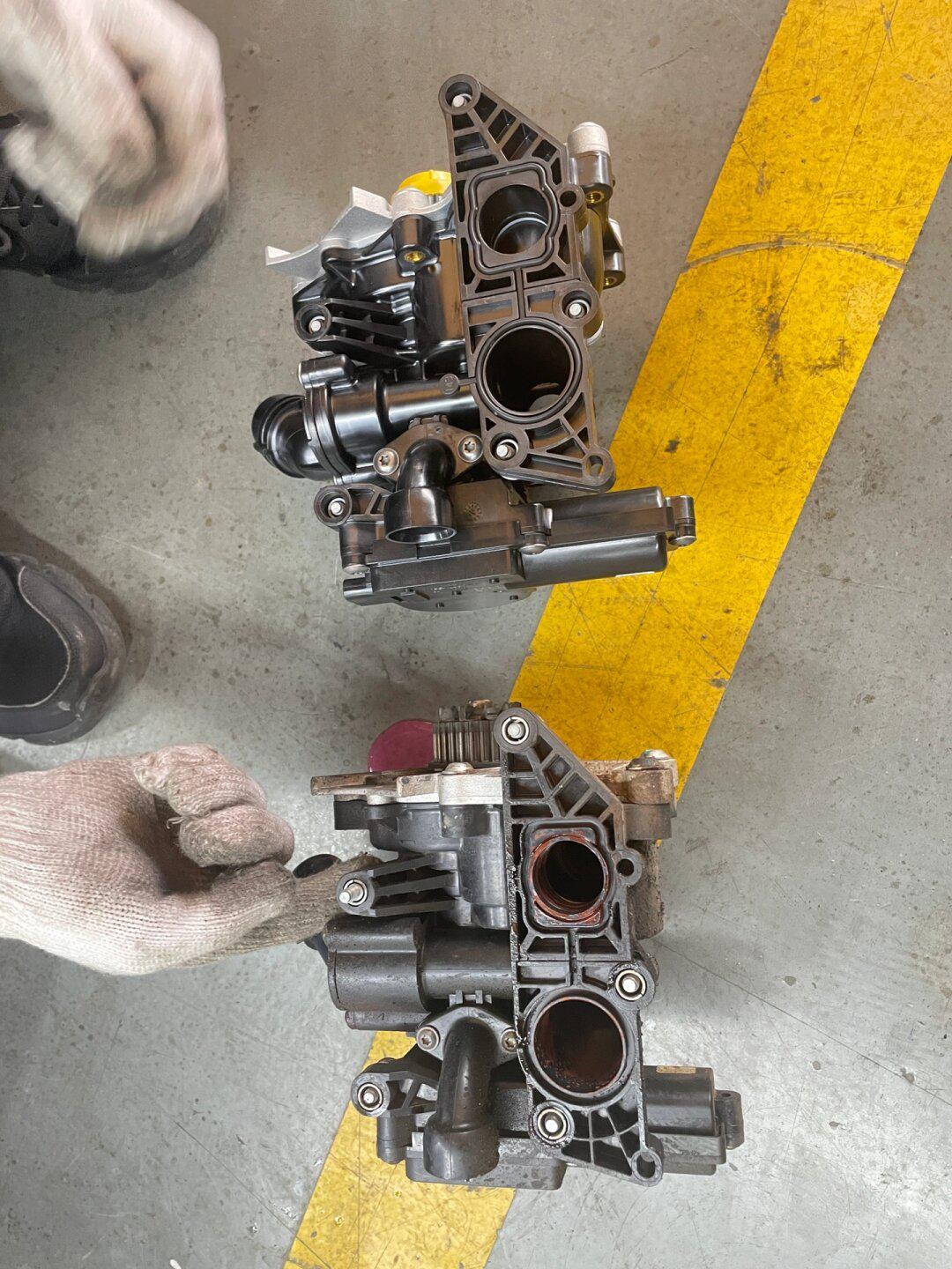 奥迪a4l维修空调和漏水漏油