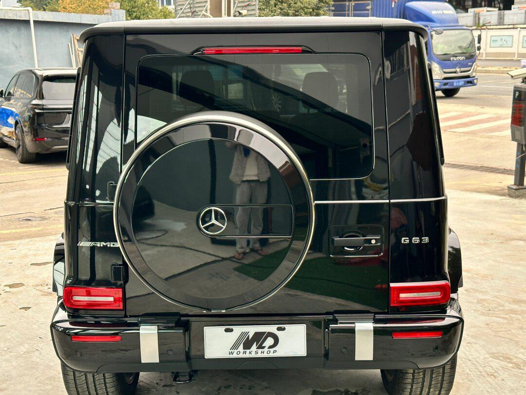 北京汽车amg·g63来贴车衣了