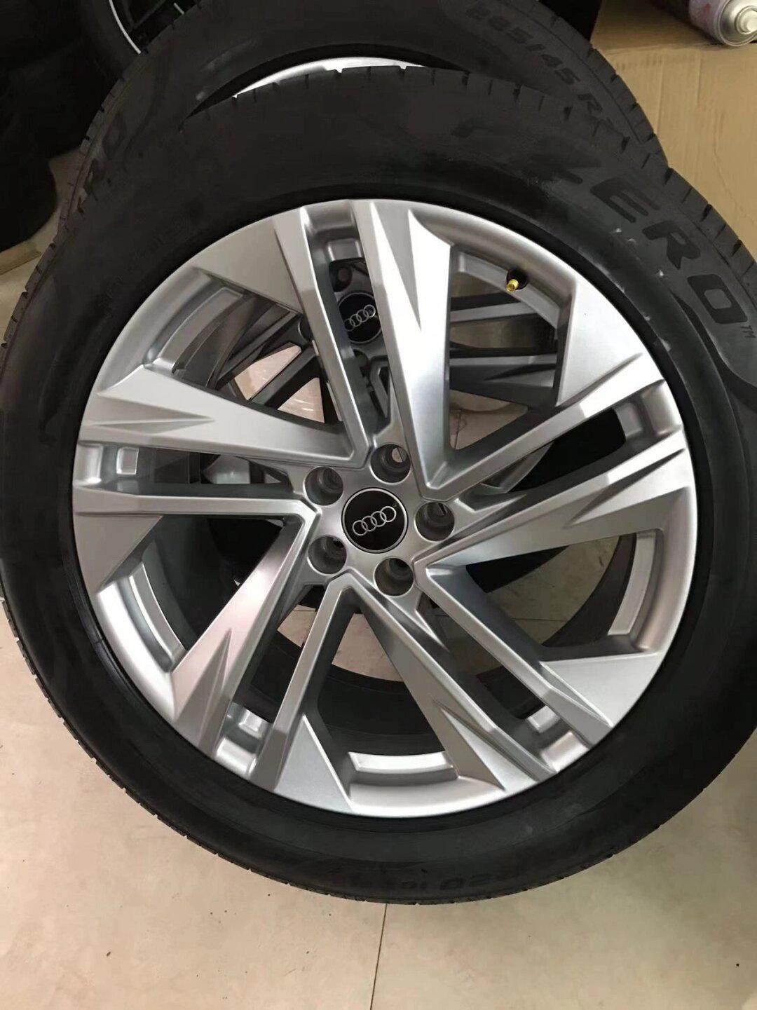 新款20寸奥迪q7 原厂拆车轮毂带轮胎一套