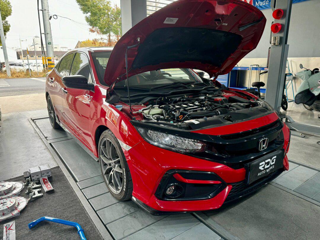 本田思域fk7底盘持续升级