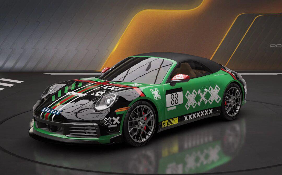 巅峰极速保时捷911圣诞节90限定涂装