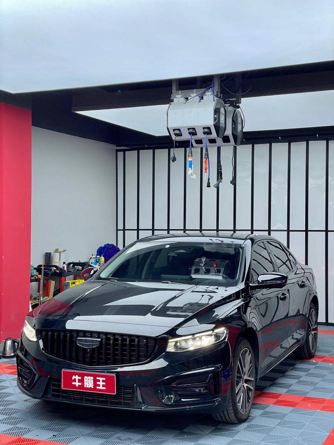 吉利星瑞贴黑武士换中网杭州萧山牛膜王