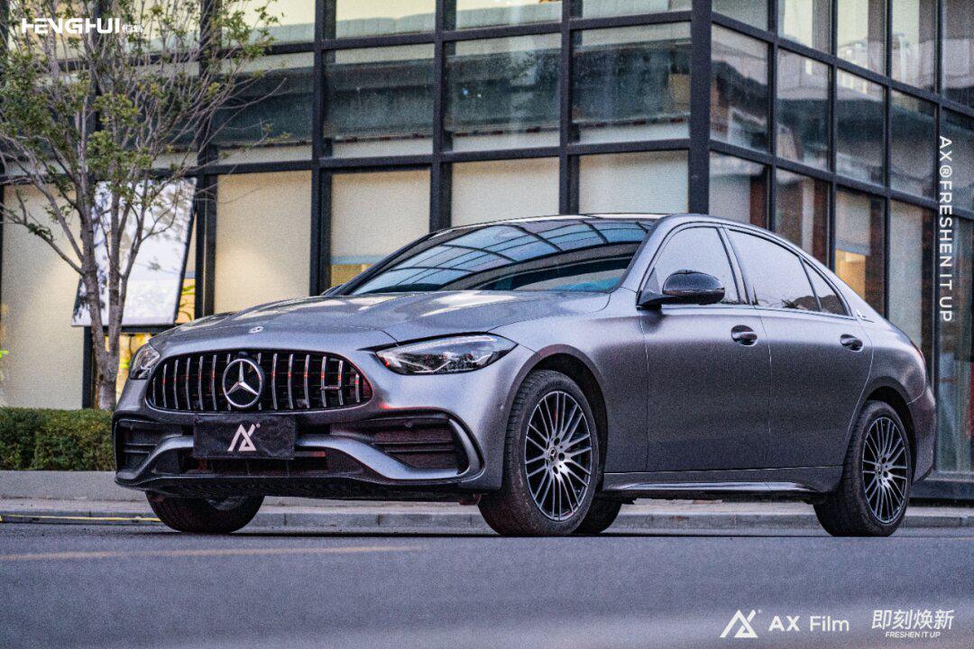 奔驰e300改ax山灰0792