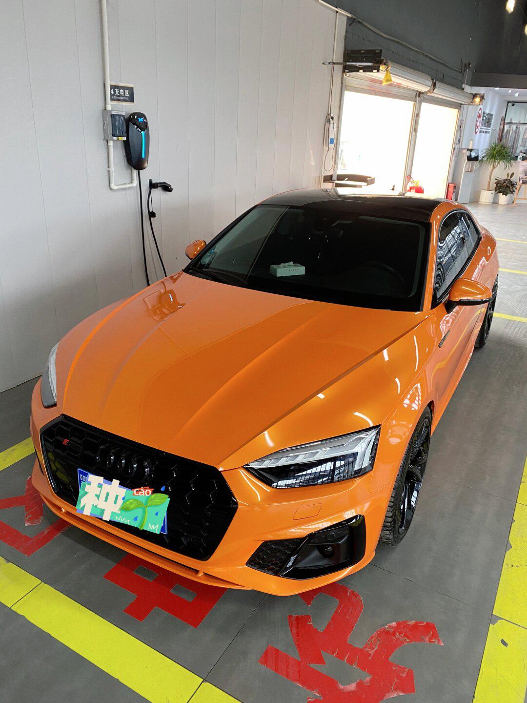 奥迪rs5——旧车变新车07迈凯伦橙92