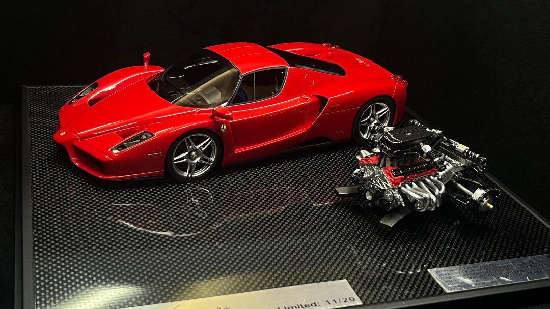 general models 通用模型品牌 发动机系列 1/18 恩佐 带引擎款