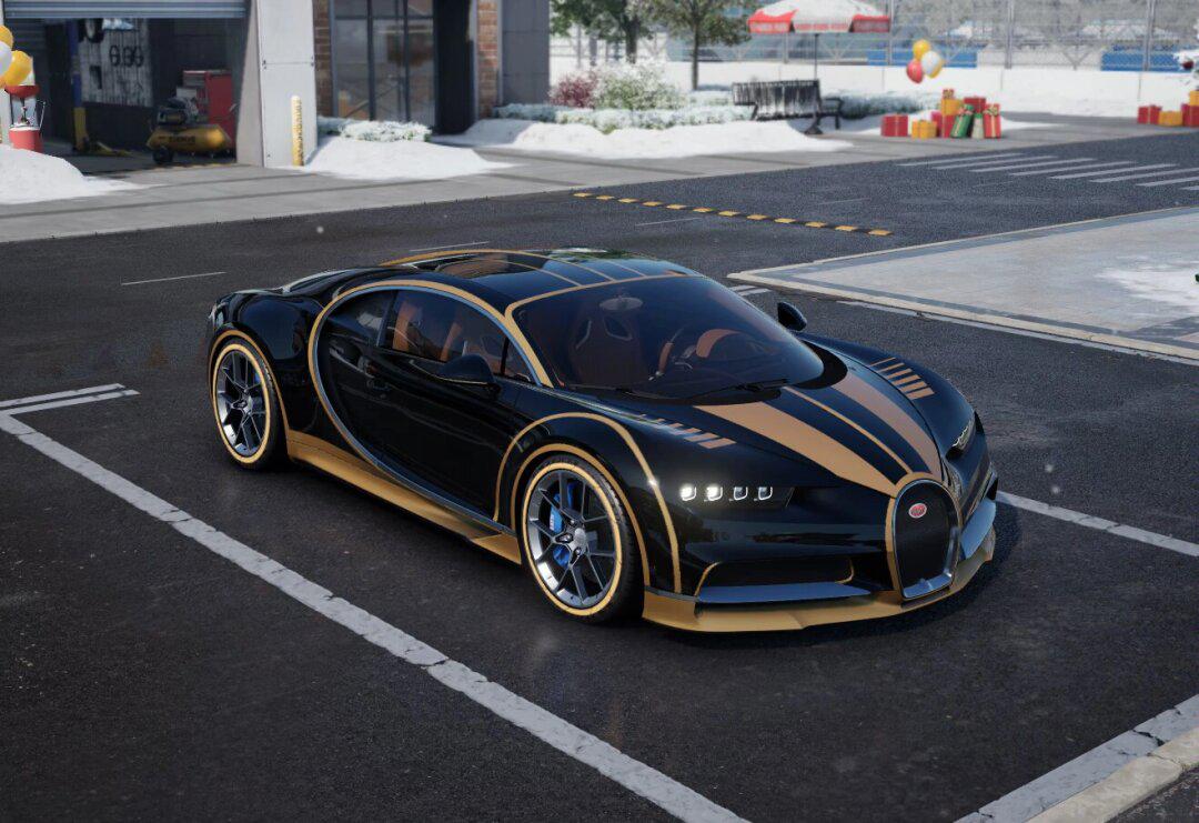 布加迪 chiron 15 轻奢定制黑龙涂装_有钱人的社区_易车社区