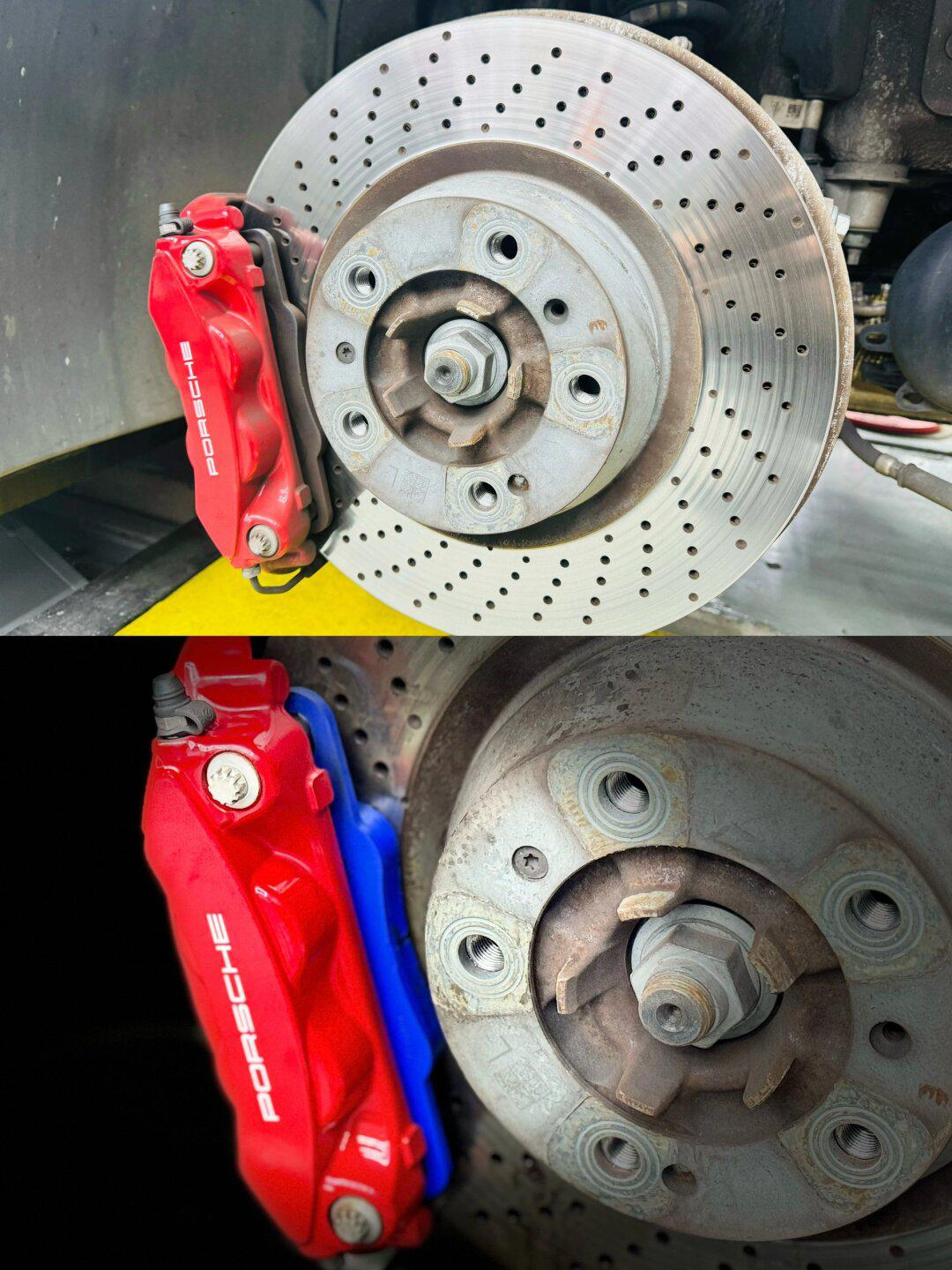 保时捷992 endless 前后刹车片