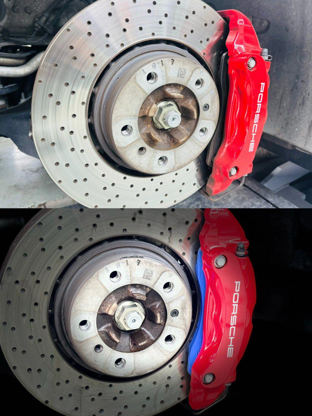 保时捷992 endless 前后刹车片