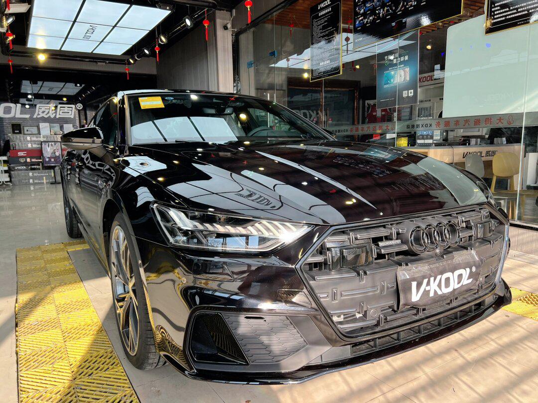 奥迪a7l 威固v5隐形车衣