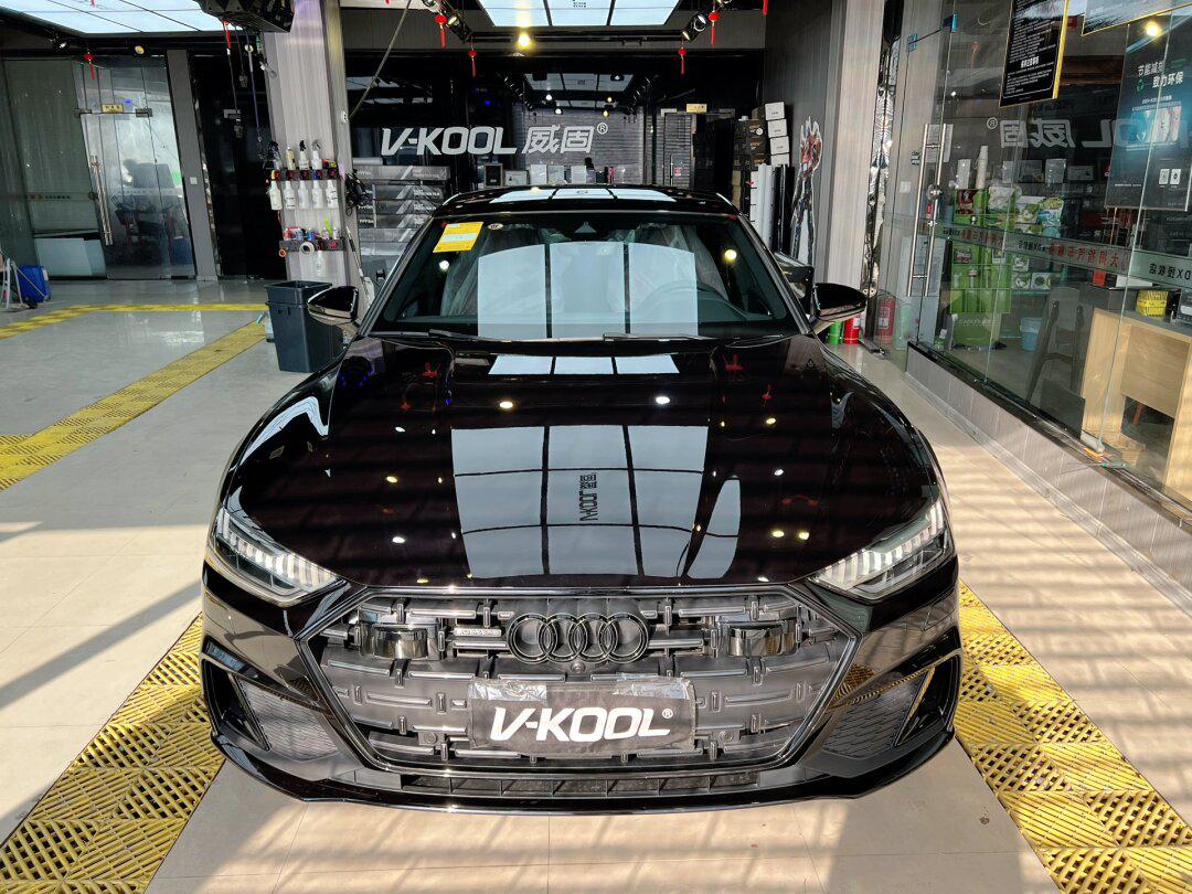 奥迪a7l 威固v5隐形车衣